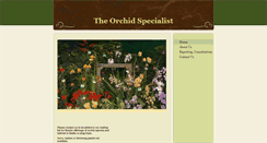 Desktop Screenshot of orchidspecialist.com